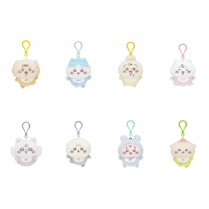 Jhiikawas Baby Series Plush Keychain Cute Usagi Hachiware Jiikawa 10cm Anime Pendant Kawaii Bag Charm for Fans