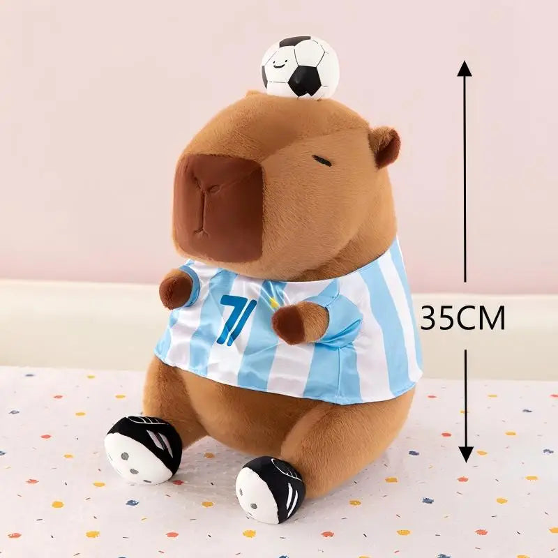 29styles Cartoon Capybara Plush Keychain Cute Stuffed Doll Toys Bag Pendant Hanging Decoration Kapila Doll Ornament Keyring Gift