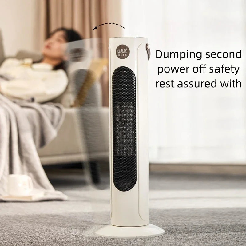 Camel 220V Ceramic Electric Heater Wind Speed Electric Heater Winter Baking Fireplace