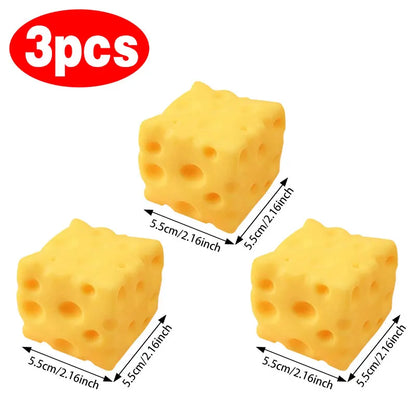 Cheese Bread Squeeze Toys Giant Cheese Squishy Stress Relief Slow Rising Sensory Fidget Toys Office Decompress Gifts for Adults