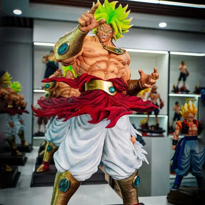 In Stock Dragon Ball Broly Anime Action Figure Premium Resin Statue Desktop Decoration Collectible Model Gift For Anime Lovers