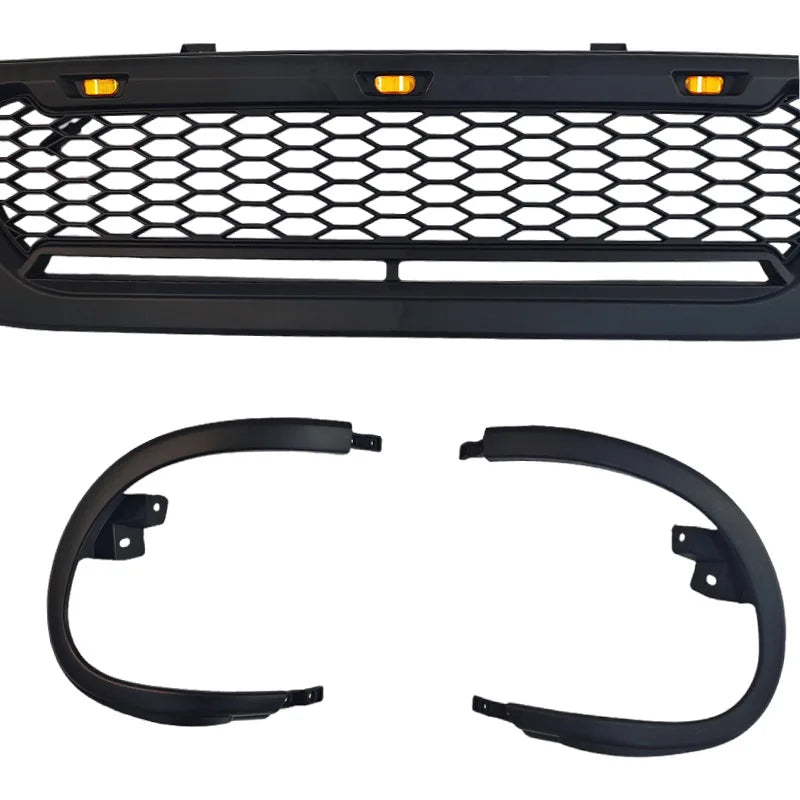 1995 To 2001 for FORD EXPLORER Front Bumper Grille Facelift Upper Racing Grill Modification Radiator Grid Body Kits Hood Mesh