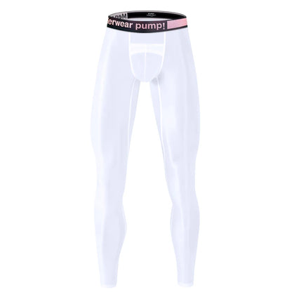 Men's Panties Men Quickly Do Gifts for Men Fashion Tight Ice Silk Sports Fitness Pants Long Leggings Man Underwear Hot Plus Size