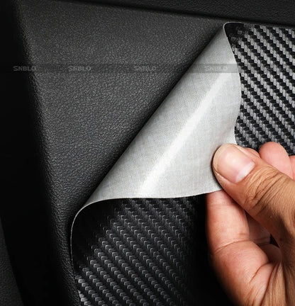 For Zeekr 001 2024 2025，Leather Car Door Anti-kick Pad Front Rear Door Protective Pad Threshold Bar Car Modification Accessories
