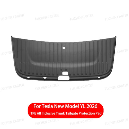 For Tesla Model YL Launch 2026 Car Trunk Tailgate Protection Pad Trunk TPE Anti-dirty Waterproof Protective Pad Car Accessories