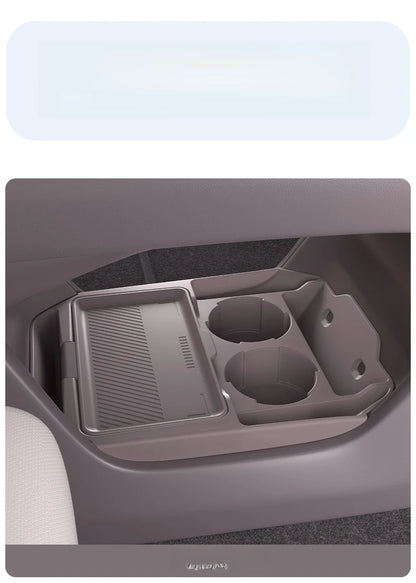 For 2024 2025 New ZEEKR 7X Special Car Central Control Armrest Lower Storage Box Mat Interior Modification Accessories Voiture