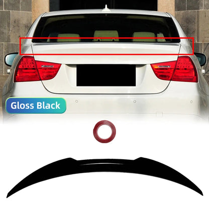Gloss Car Rear Trunk Spoiler Wing Roof Spoiler Wing for Bmw 3 Series E90 2005-2012 Tail Tailgate Splitter Lip Tail
