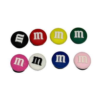 Wholesale 8-100Pcs Chocolate Beans PVC Shoe Buckle Charms Kids Popular Sandal Designer Ornament DIY Birthday Gifts