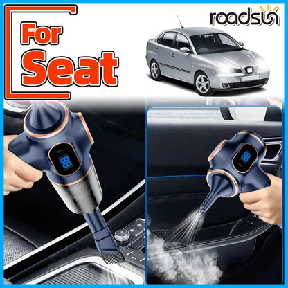 Car Vacuum Cleaner 4 in 1 For Seat Leon MK2 Ibiza 6L 6J 6P 1M 1P 5F Ibiza Ateca Arona Exeo ST Altea Mii Toledo Alhambra Cordoba