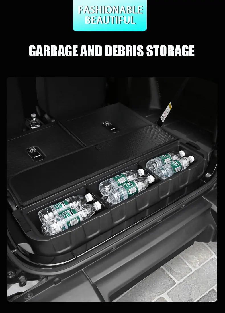 For Suzuki Jimny 3 Door 2019 2025 Trunk Storage Box Organizer Universal Left Right Accessories