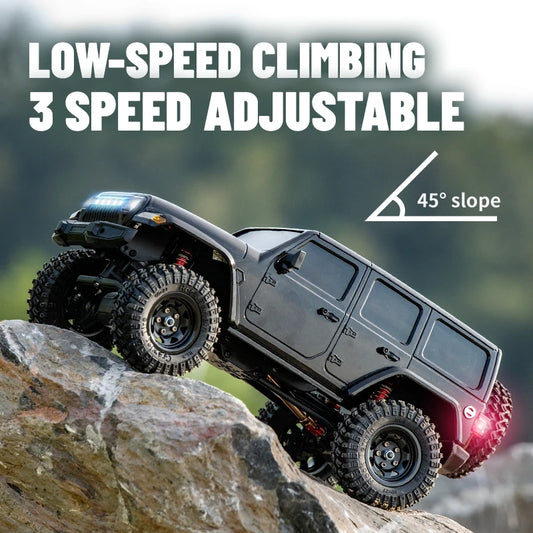 JHD For JJRC C8801 PRO 1:18  Rc Three Level Adjustment Dual Speed Gearbox 4WD C8801 Suspension Off-Road Car With More Battery