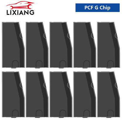 LX 10pcs/20PCS/50PCS Transponder Key Remote Key Chip Blank For Toyota G Chip/4D67 Chip/4D68 Chip/8A H Chip  Transponder Carbon
