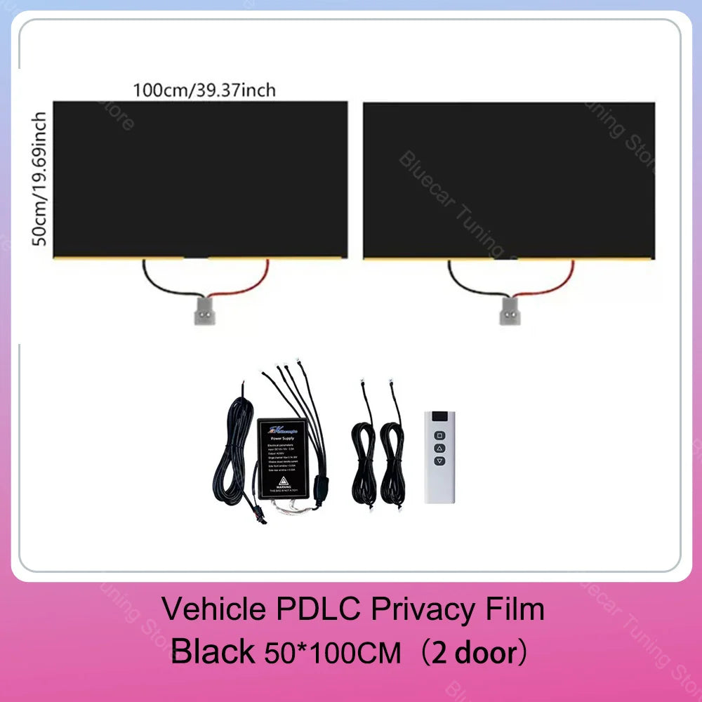 Automotive PDLC Smart Film for Car Windows | Switchable Privacy Glass Tint | Electric Smart Tint Film