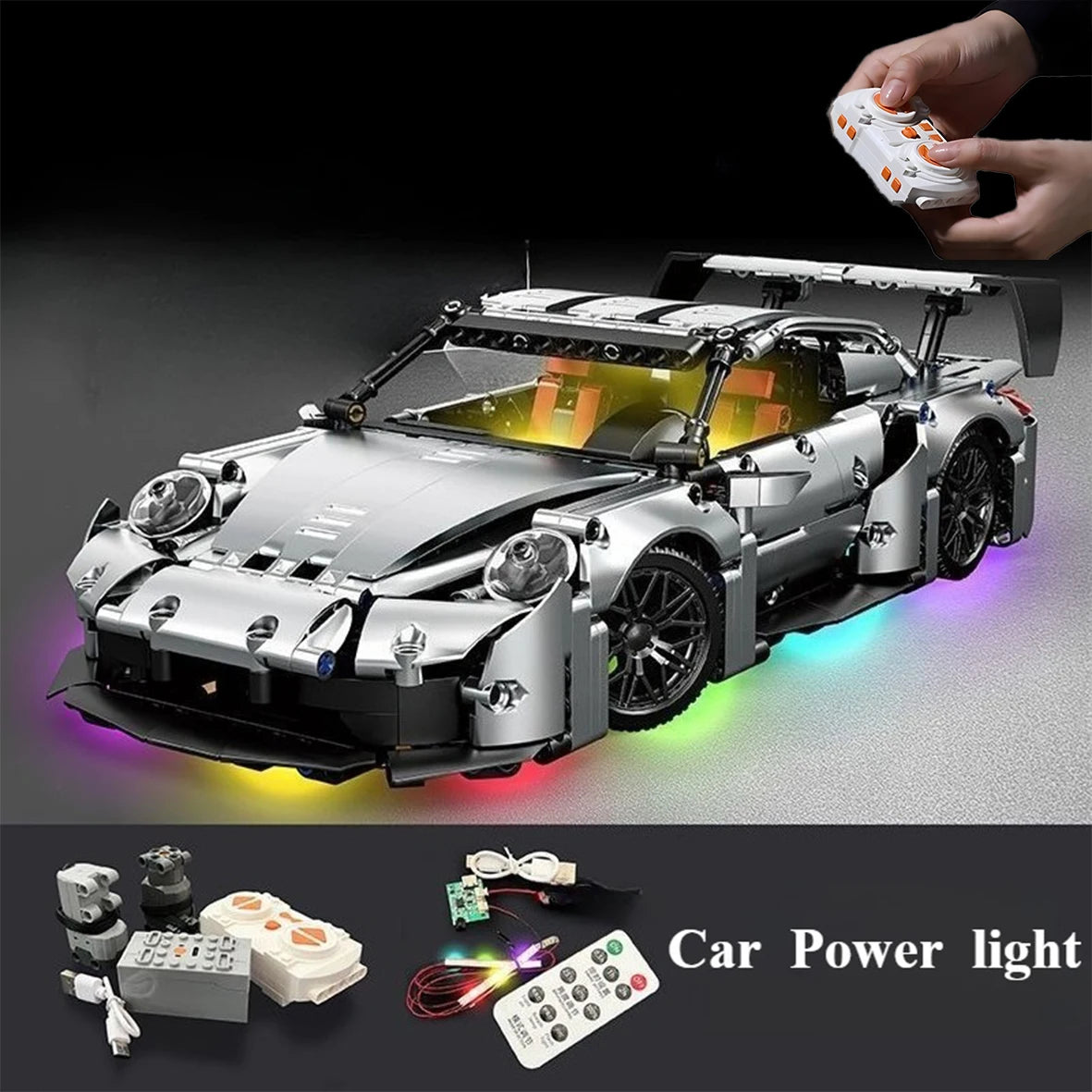 Technical Racing Sport Car Model Building Blocks technic adults 1:14 DIY Supercar Brick Puzzle Toys Kid Adult Gift