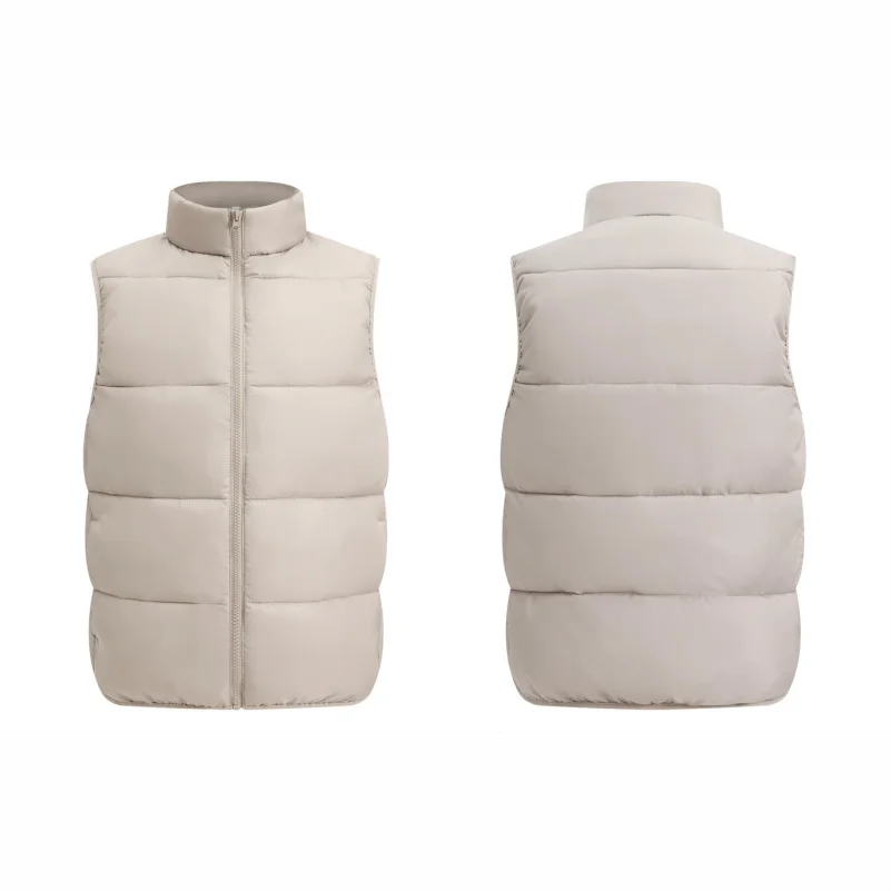 Men Jacket Sleeveless Vests Winter Jackets Man Casual Coats Men's Top Vest Cotton Thicken Waistcoat Unisex Work Group Uniform