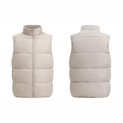 Men Jacket Sleeveless Vests Winter Jackets Man Casual Coats Men's Top Vest Cotton Thicken Waistcoat Unisex Work Group Uniform