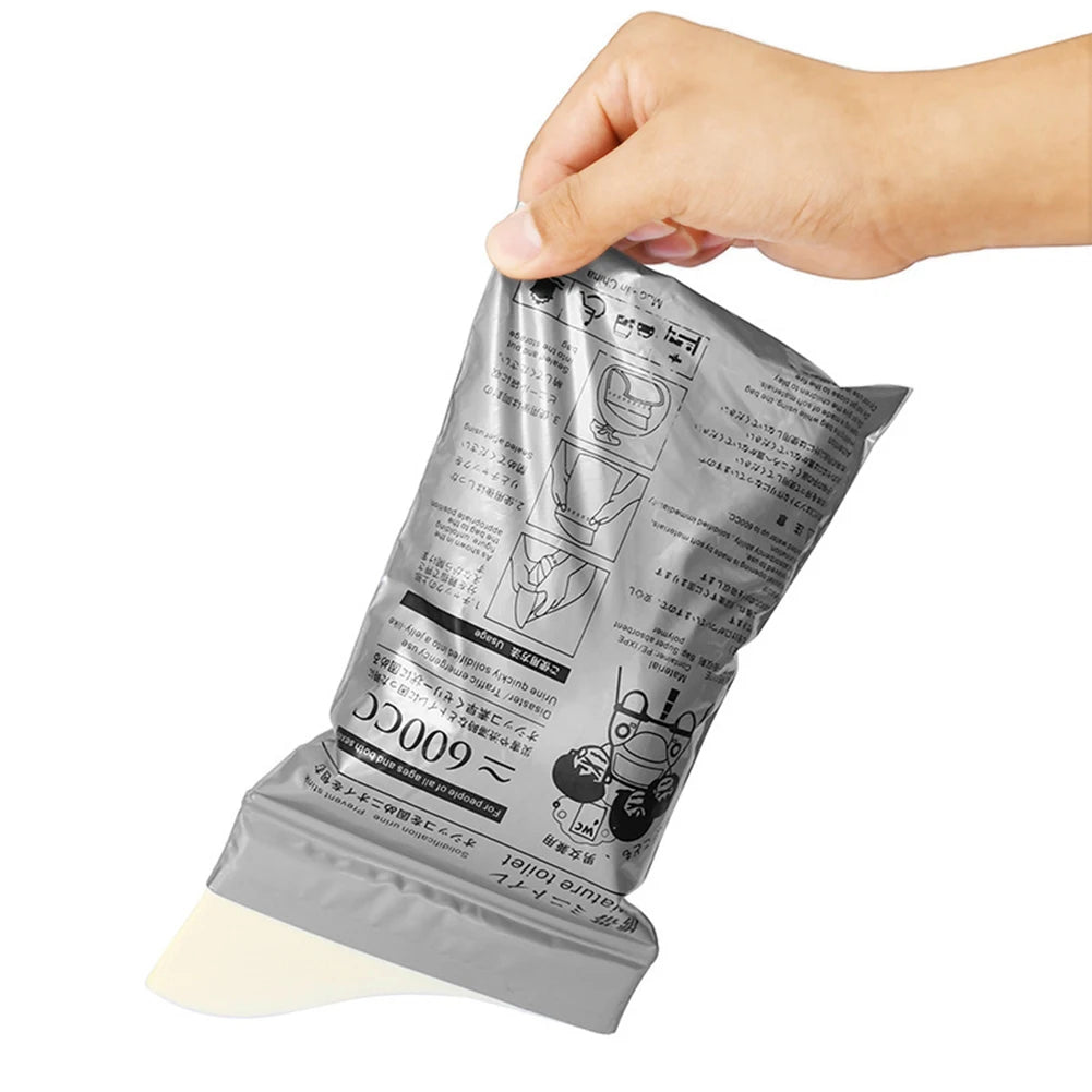 100-8PC Outdoor Emergency Urine Bags 600ml Disposable Travel Mobile Toilet Portable Urinal Bag for Female Baby Male Vomiting Bag