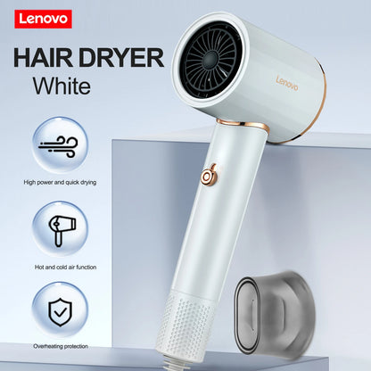 Lenovo C3 high-speed hair dryer, constant temperature, overheat protection, negative ion hair care, professional dry hair, 220V