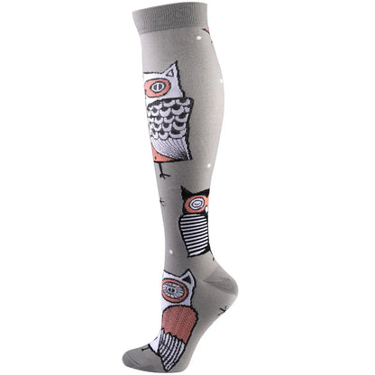 1 Pair S-XXL Large Size Compression Socks Doctor Nurse Golfs Tube Fit Medical Edema Diabetes Varicose Veins Soccer Men Stockings