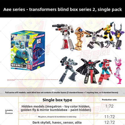 New Shockwave Transformers Toys G1 Classic Characters Collectible Grade Figure Blind Box AULEDY Optimus Prime Fun Anime Gifts