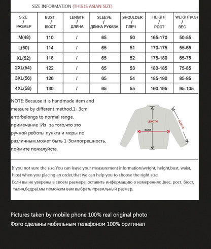 Cnegovik Real Fur Jacket Men Winter Parka