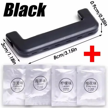 Car Aromatherapy Clip Solid Aromatherapy Strips Set Auto Air Outlet Wind Direction Paddle Hidden Fragrance Clip Scent Tablets