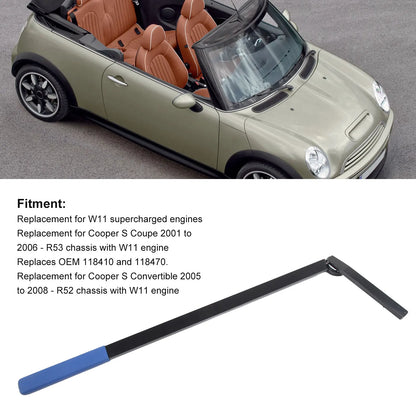 Serpentine Belt Tensioner Removal Tool Replacement for Mini Cooper S R52 R53 W11 Engines Serpentine Belt Remover