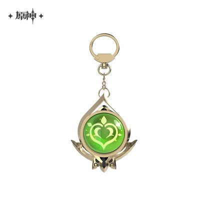 Sunsyea Genshin Impact Official Merch miHoYo Original Authentic Eyes of God Keychain Mondstadt Liyue Inazuma