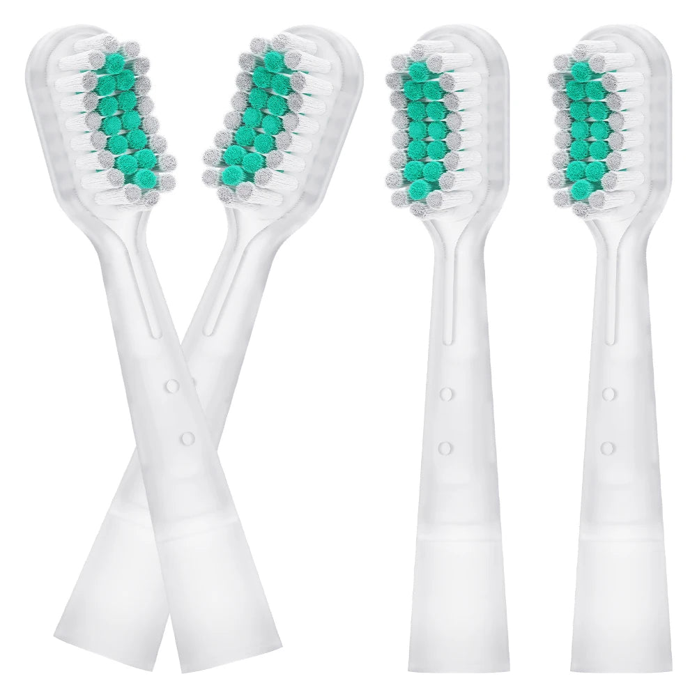 Oscillation & Vibration Replacement Brush Heads Compatible with Oral B Electric Toothbrush, Precision Clean Head for Pro 100/500