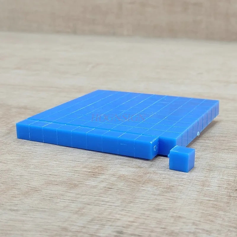 Cube volume unit demonstrator teaching instrument primary school mathematics teaching aid instrument