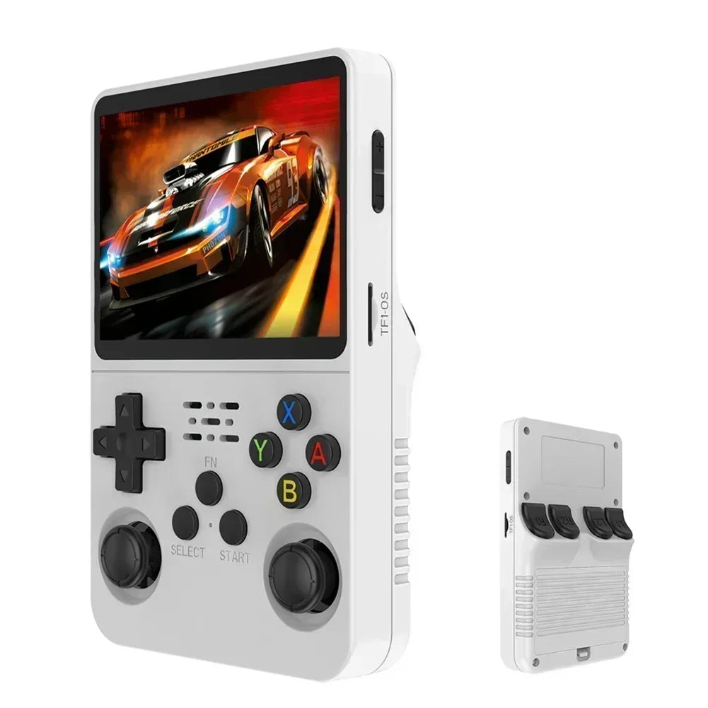 Retro Handheld Game Console R36S 3 5 Inch IPS Screen 64GB 128GB 256GB Portable Gaming Device with Built in Games