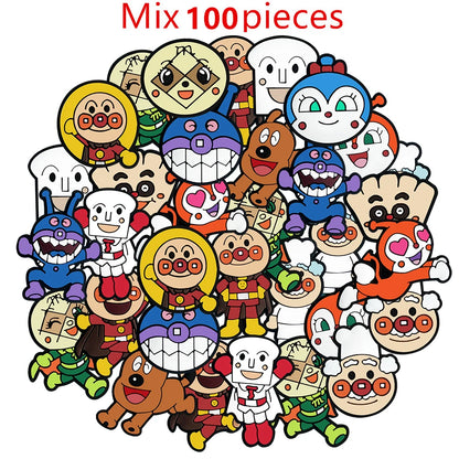 16-100Pcs Cartoon Series Shoe Charms For Slides Clog Sandals Shoe Decoration Accessories Buckle For Kids Christmas Birthday Gift