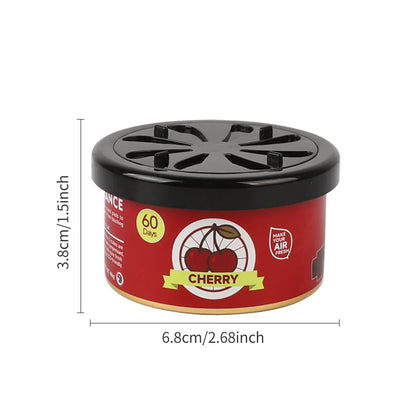 Car Air Freshener Bubble Gum Scent Cans Odor Eliminator With Lid Essential Long-Lasting Strong Fragrance For Auto Toilet Supplie