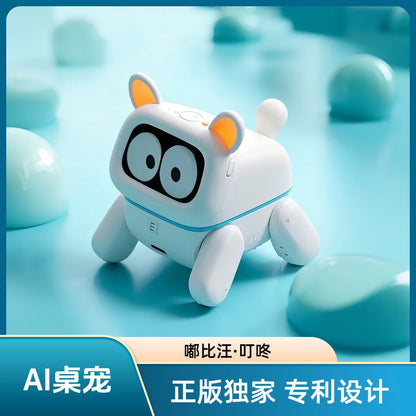DUBI AI Desktop Robot Intelligent Voice Chat Interactive Mechanical Pet Companion Toy With AI Conversation For Kids Home Desktop