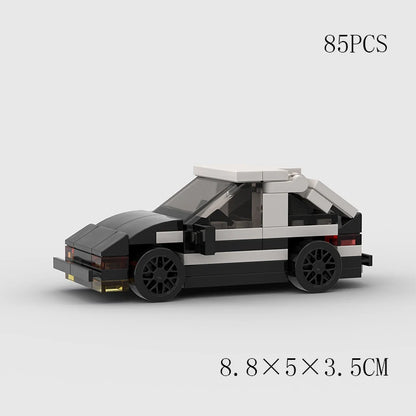 MOC Speed Sports Super Race Car Model Building Blocks Pickup Police Bricks City Racing Vehicle SUV Technical Rally Sport Toy