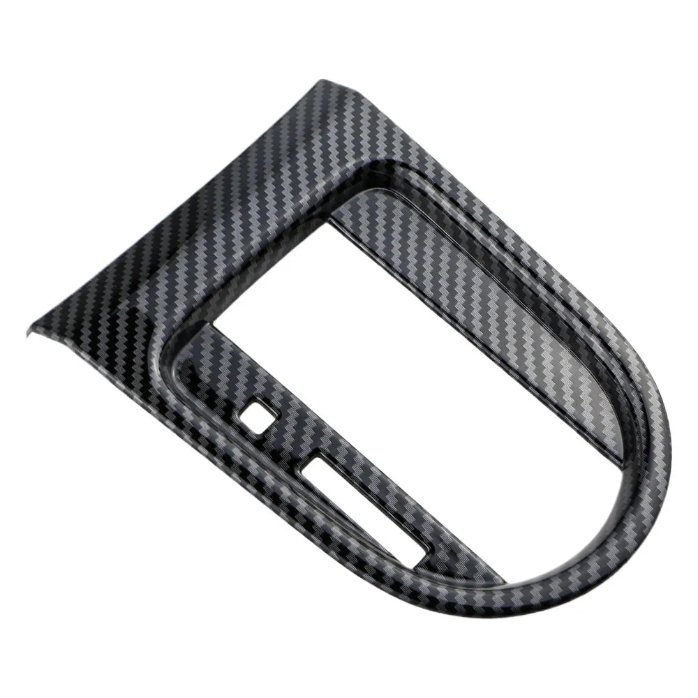Car Front Water Cup Holder Gear Shift Decoration Cover for Ford Mustang 2015 2016 2017 2018 - 2023 AT LHD Interior Accessories