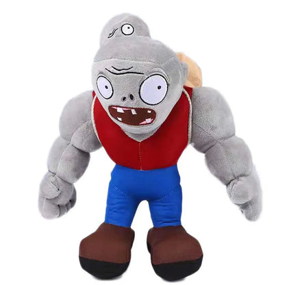 Plants Vs Zombies Plush Toys Gargantuar Conehead Zombie Yeti Sunflower Chomper Game Character Stuffed Doll Kids Birthday Gifts