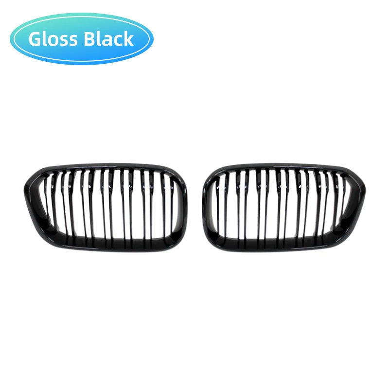 Ricoy Gloss Black For BMW F20 F21 120i 118i 116i 116d M135i M140i 2015 2016 2017 2018 Hatchback Sport Kidney Grill Grille