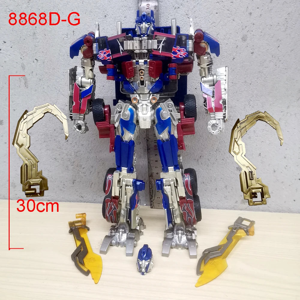 30CM Transformation Robot Toys Optimus Commander Robot SS05 Autobots Hornet Warrior MPM03 Action Figuras Model Kids Gift