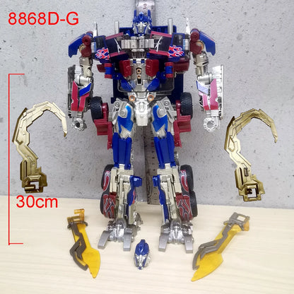 30CM Transformation Robot Toys Optimus Commander Robot SS05 Autobots Hornet Warrior MPM03 Action Figuras Model Kids Gift