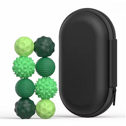 Sensory Silicone Magnetic Balls Stress Relief Finger Toys Fun Decompression Adult Fingertip toys fun toys for children