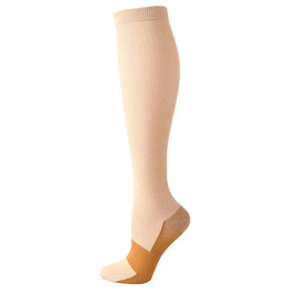 1 Pair S-XXL Large Size Compression Socks Doctor Nurse Golfs Tube Fit Medical Edema Diabetes Varicose Veins Soccer Men Stockings