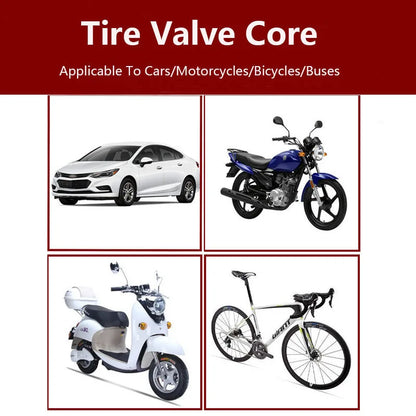 Copper Tire Valve Core Remover Installer Tool Kit Car Motorcycle Bicycle Tyre Repair Set Air Valve Stem Core Removal Screwdriver