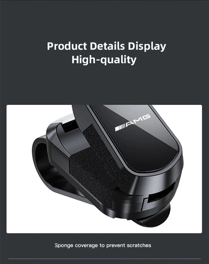 Car Sun Visor Glasses Clip Sunglasses Storage Bracket For Mercedes Benz AMG A B C E G CLA W211 W203 W204 W210 W124 C300 C260