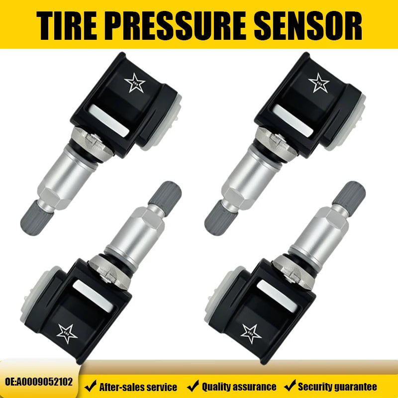 1/4PCS 433MHZ Tire Pressure Monitoring Sensor TPMS For Mercedes-Benz C E G S CLS Class GT-S AMG Replacement For A0009052102