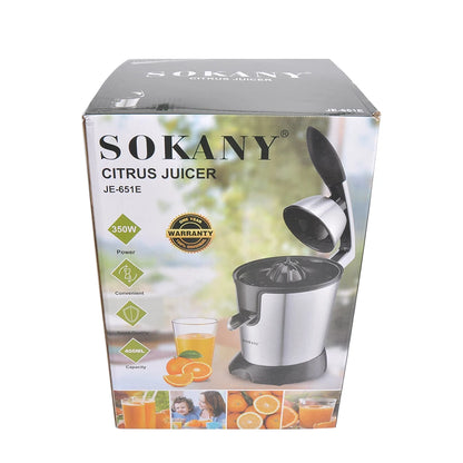 110V / 220V Hand Press Orange Lemon Juicer Machine Stainless Steel Electric Citrus Juice Maker Extractor Kitchen Fruit Squeezer