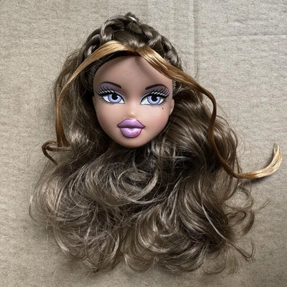 2001 Version Original Brazz Doll Multi-Joint Movable Vintage Rare Face Doll Heads And Shoes Replacement Hand DIY Toy Accessories