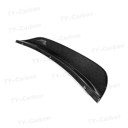 Real Carbon Fibe Car Rear Trunk Wing Spoiler For Porsche 987 Boxster Coupe 2005 - 2012 Rear Trunk Boot Lip Wing Spoilerr FRP