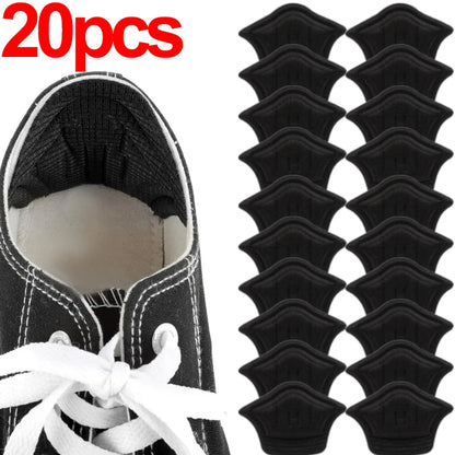 2/20PCS Adjustable Heel Insoles Shoe Pads for Sport Shoes Heel Protectors Back Stickers - Foot Pad Insole for Adjustable Size Fe