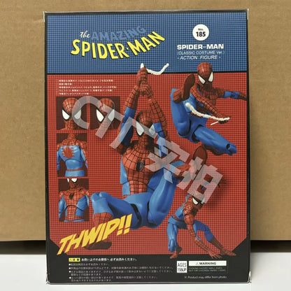 Ct Toys Spiderman Mafex 185 Classic Costume Anime Figure Ver Miles Morales 2099 Spider-man Action Figure Figurine Toys Gift